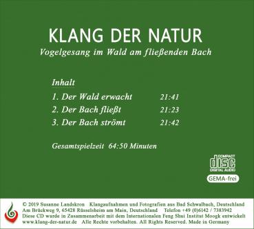 Rückseite CD