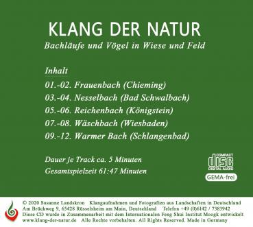 Rückseite CD