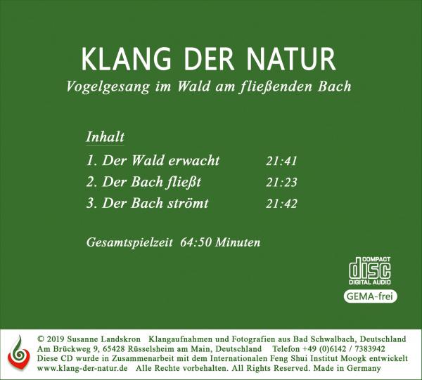 Rückseite CD